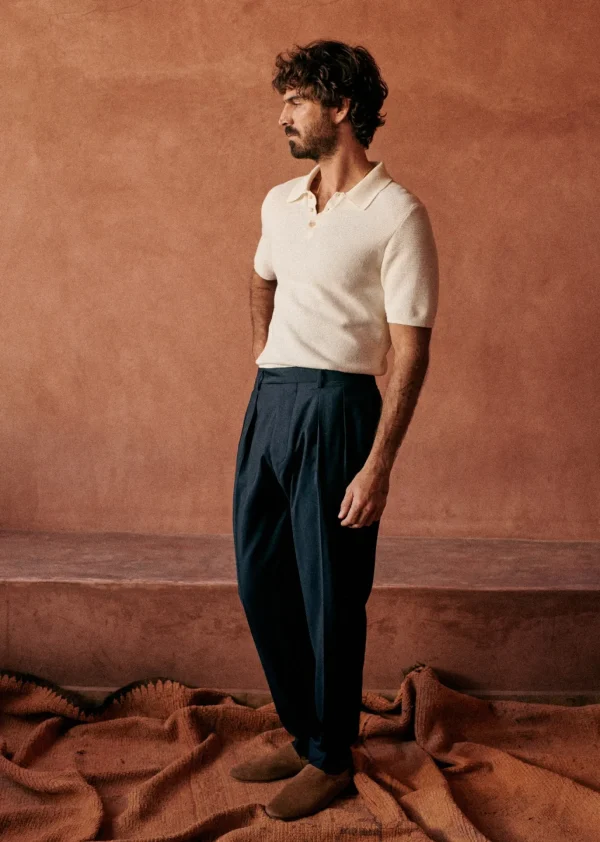 Simeone Mesh Polos